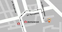 Схема проезда в АрендаАвто-днс